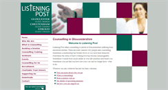 Desktop Screenshot of listeningpost.org.uk